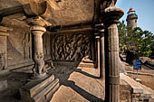 Mamallapuram - Tamil Nadu. the Mahishamardhini cave.  